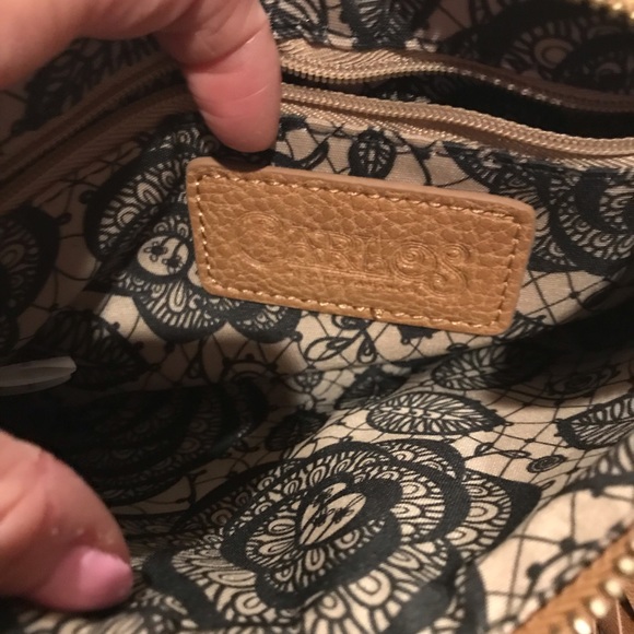 Carlos by Carlos Santana fringe clutch wristlet - Picture 4 of 4